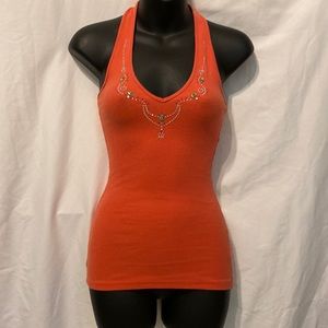 Size small halter tank